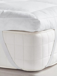 Bedfolk The Down Alternative Mattress Topper, White - thumbnail 3