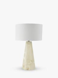 Där Paget Dual Light Alabaster Table Lamp Base - thumbnail 3