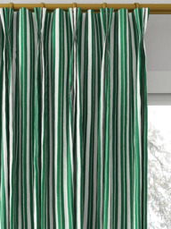 Clarke & Clarke Belgravia Made to Measure Curtains or Roman Blind, Racing Green/Linen - thumbnail 6