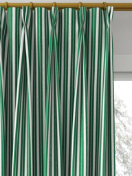 Clarke & Clarke Belgravia Made to Measure Curtains or Roman Blind, Racing Green/Linen - thumbnail 4