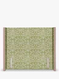 John Lewis Windermere Winged Full Depth Upholstered Headboard, Double