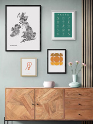 EAST END PRINTS Philip Sheffield 'The British Isles' Framed Print - thumbnail 2
