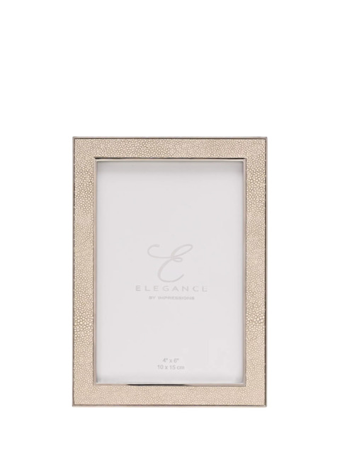 Elegance by Impressions Shagreen Photo Frame - image 1