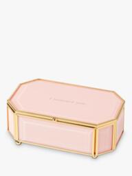 kate spade new york Glass Jewellery Box, Pink - thumbnail 2
