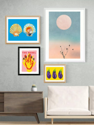 EAST END PRINTS Sophie Ward 'Aries The Rebel' Framed Print - thumbnail 2