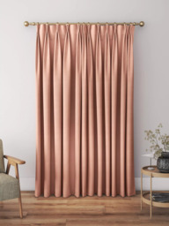 Clarke & Clarke Paradiso Made to Measure Curtains or Roman Blind, Coral - thumbnail 5