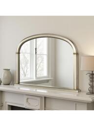 Yearn Refined Arched Overmantel Wall Mirror - thumbnail 2