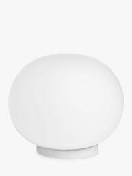 Flos Glo-Ball Opaline Glass Mini Table Lamp, White - thumbnail 1