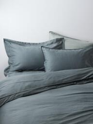 John Lewis Washed Organic Cotton Duvet Cover Set - thumbnail 1