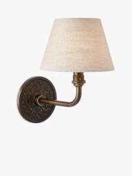 John Lewis Altalune Wall Light Base, Bronze - thumbnail 3