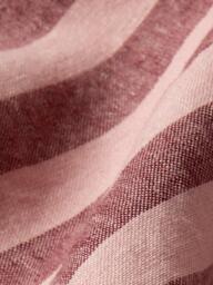 Piglet in Bed Pembroke Stripe Linen Flat Sheet - thumbnail 3