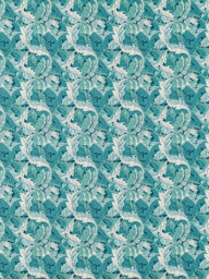 Clarke & Clarke Acanthus Made to Measure Curtains or Roman Blind, Teal - thumbnail 1
