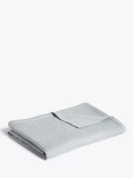 John Lewis Washed Waffle Bedspread - thumbnail 4