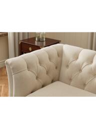 Laura Ashley Chatsworth Large 3 Seater Sofa, Oak Leg - thumbnail 5