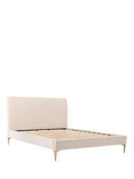 west elm Andes Upholstered Bed Frame, King, Natural - thumbnail 6