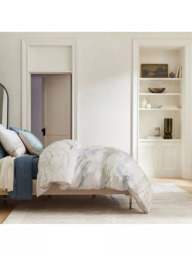 west elm Andes Upholstered Bed Frame, King, Natural - thumbnail 4