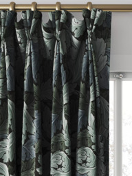 William Morris At Home Acanthus Made to Measure Curtains or Roman Blind, Indigo - thumbnail 6