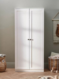 Silver Cross Bromley Double Wardrobe, White - thumbnail 3