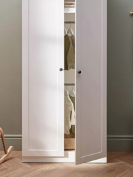 Silver Cross Bromley Double Wardrobe, White - thumbnail 5