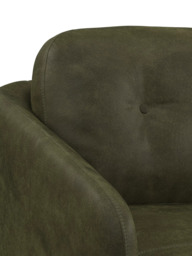 John Lewis Arlo Medium 2 Seater Leather Sofa Bed, Light Leg - thumbnail 6
