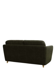 John Lewis Arlo Medium 2 Seater Leather Sofa Bed, Light Leg - thumbnail 4
