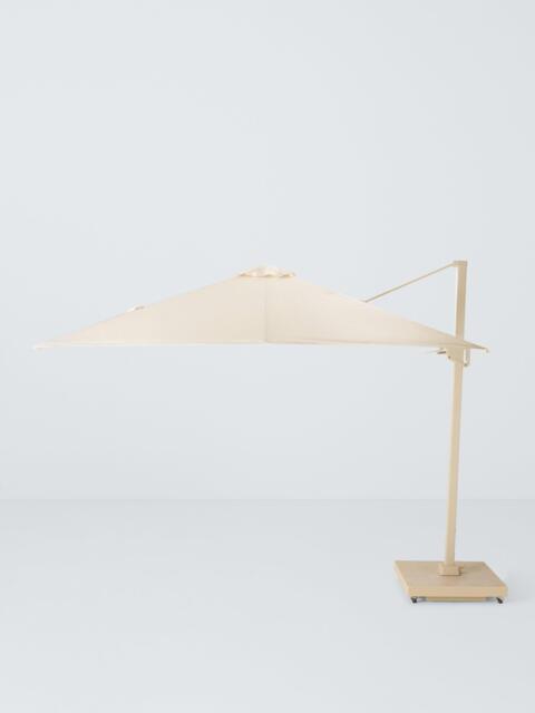 John Lewis Freestanding Premium Adjustable Parasol & Base, 3m - image 1