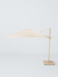 John Lewis Freestanding Premium Adjustable Parasol & Base, 3m - thumbnail 1