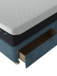 TEMPUR® Suffolk Adjustable Disc Continental 2 Drawer Divan Base, Single - thumbnail 6