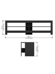 "AVF Calibre 140 TV Stand for TVs up to 65""" - thumbnail 6