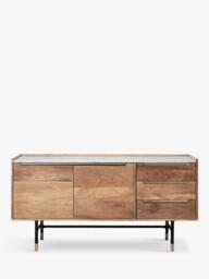Swoon Battersea Sideboard, Natural Oak Stain