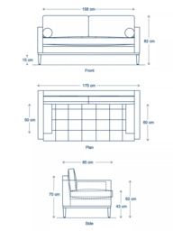 Swyft Model 02 Medium 2 Seater Sofa - thumbnail 2