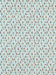 Disney Home x Sanderson Mickey & Minnie Made to Measure Curtains or Roman Blind, Bonbon Blue - thumbnail 1
