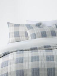John Lewis Warwick Pure Cotton Gauze Duvet Cover Set - thumbnail 1