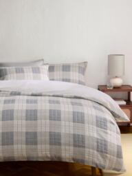 John Lewis Warwick Pure Cotton Gauze Duvet Cover Set - thumbnail 6