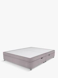 John Lewis Non-Sprung Upholstered Ottoman Storage Divan Base, Double - thumbnail 1