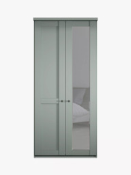 John Lewis Marlow 100cm Hinged Wardrobe with Right Mirror - thumbnail 3
