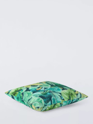 John Lewis Printed Palms Cushion - thumbnail 2