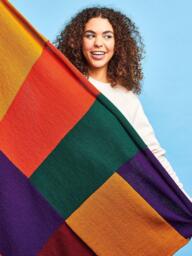 Sirdar Kith & Kin Patchwork Blanket Knitting Kit - thumbnail 3
