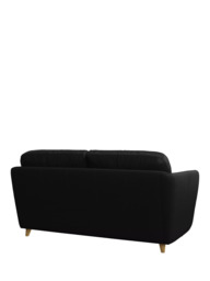 John Lewis Arlo Medium 2 Seater Leather Sofa Bed, Light Leg - thumbnail 4