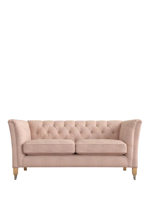 Laura Ashley Chatsworth Small 2 Seater Sofa, Oak Leg - image 1