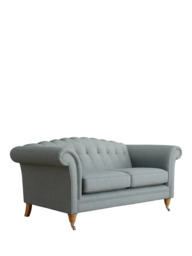 Laura Ashley Gloucester Medium 2 Seater Sofa, Oak Leg - thumbnail 1