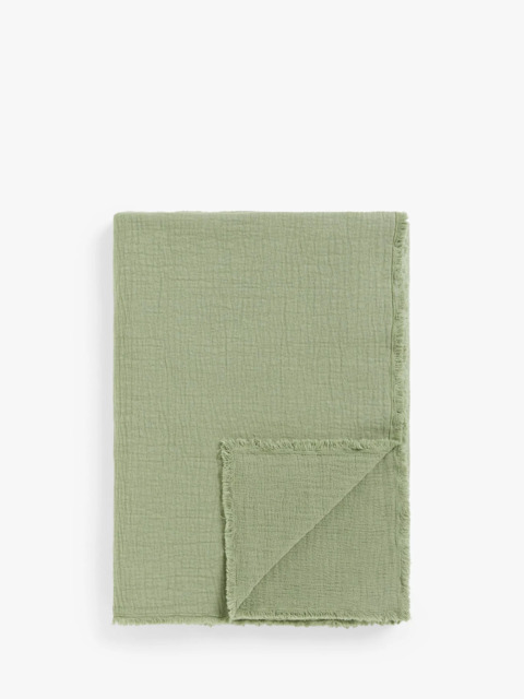 John Lewis Washed Cotton Bedspread - image 1
