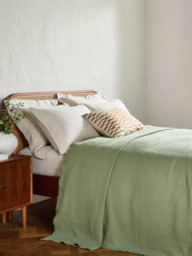 John Lewis Washed Cotton Bedspread - thumbnail 2