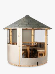 Breeze House Mara Signature Slate Effect Tile Roof Circular Gazebo, FSC-Certified (Scandinavian Redwood) - thumbnail 4