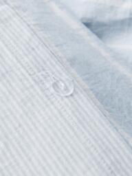 John Lewis Pyjama Stripe Pure Cotton Weave Duvet Cover Set - thumbnail 3
