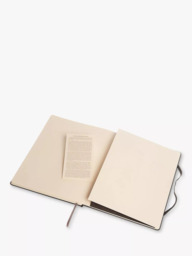 Moleskine Extra Large Hard Cover Lined Notebook, Black - thumbnail 6