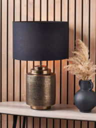 Pacific Zuri Table Lamp, Brass - thumbnail 3