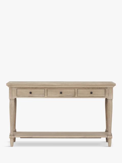 Neptune Henley Console Table, Oak - image 1