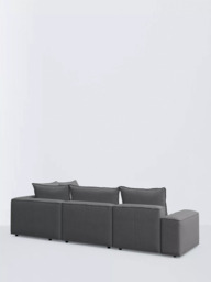 John Lewis Border 5 Seater LHF Corner End Sofa - thumbnail 4