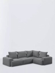 John Lewis Border 5 Seater LHF Corner End Sofa
